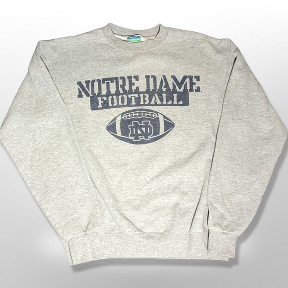 Champion Other - Vintage Notre Dame Football Champion Crew Neck Size Medium NCAA